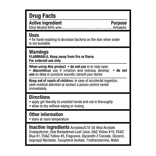 FDA-registered Clorox AloeGel bottle with NDC 69540-0026-2.