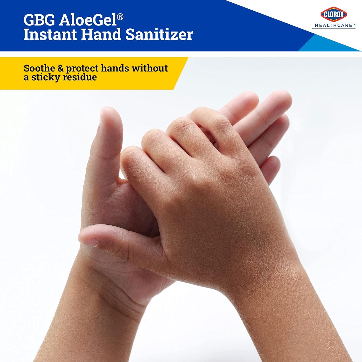Clorox AloeGel arranged at a shared office dispenser station.