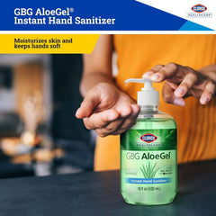 Clorox AloeGel used in a classroom setting for hand hygiene.
