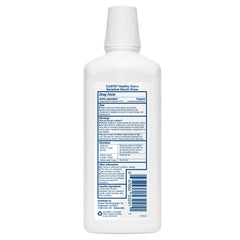 CloSYS Healthy Gums Mouthwash pours smoothly for a non-burning, gentle rinse.