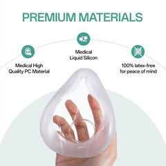 CloudCruze AirFit F20 cushion close-up highlights soft silicone for gentle skin contact.