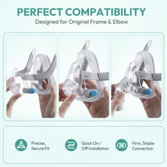 CloudCruze AirTouch F20 cushion side view highlighting stable fit during movement