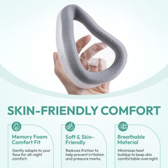 CloudCruze memory-foam texture closeup emphasizes breathable surface