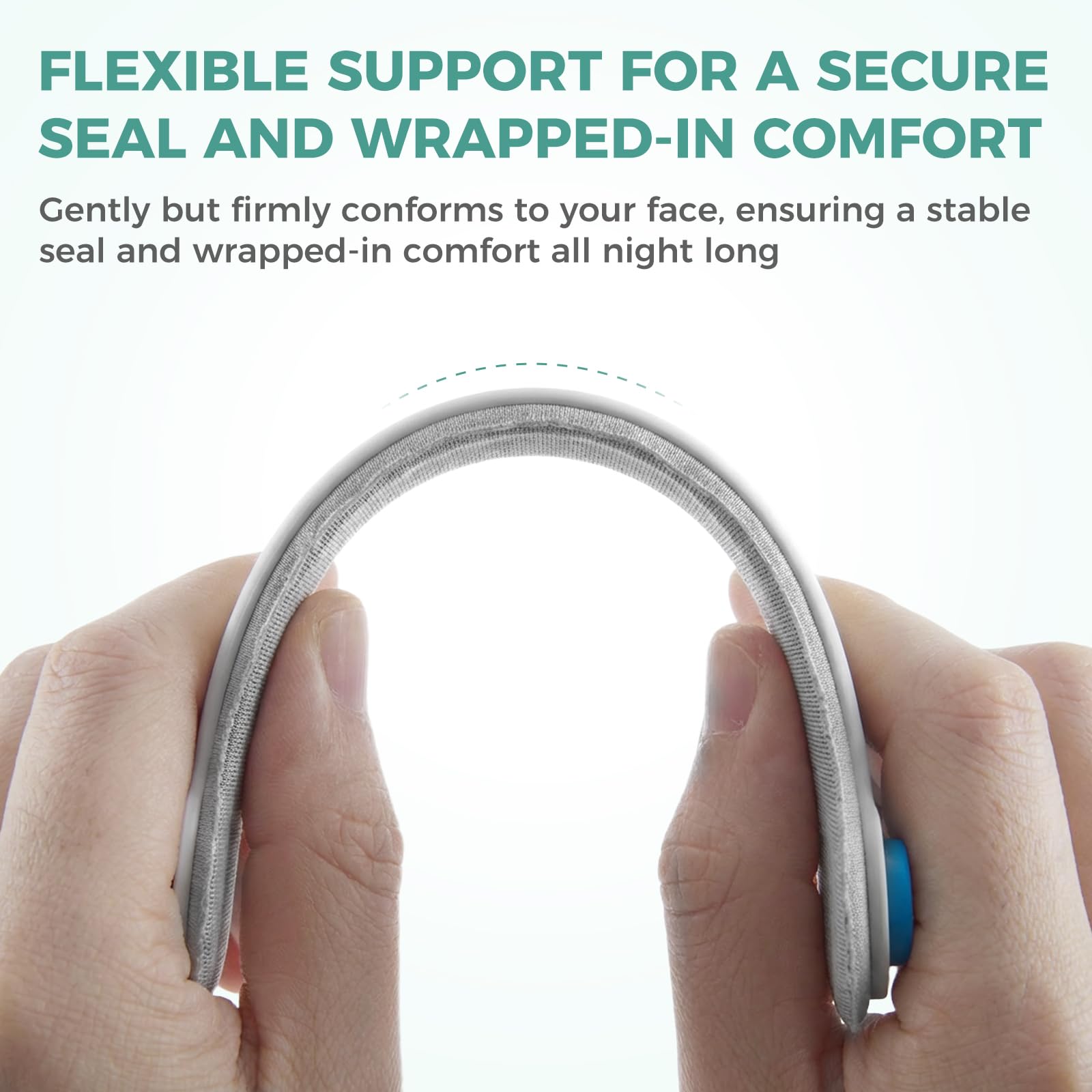 CloudCruze N20 frame uses skin-friendly, hypoallergenic materials for comfortable wear.