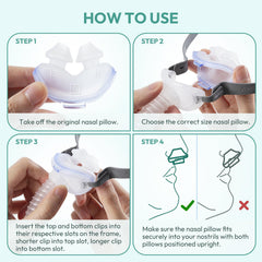Cloudcruze premium silicone pillow reduces irritation and pressure points during sleep