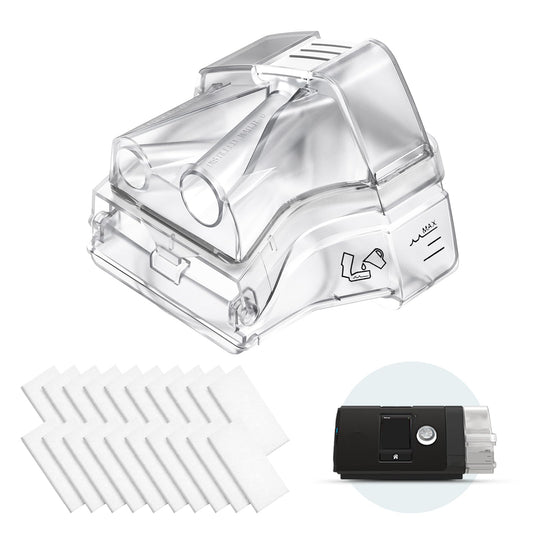 Cloudcruze replacement water chamber for AirSense 10 ensures dependable humidification and simple setup.
