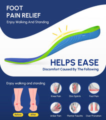 Cloudflo BG-M insoles with foam cushioning for comfortable steps.