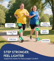 Cloudflo insoles in use inside work shoes demonstrate all-day support on concrete floors