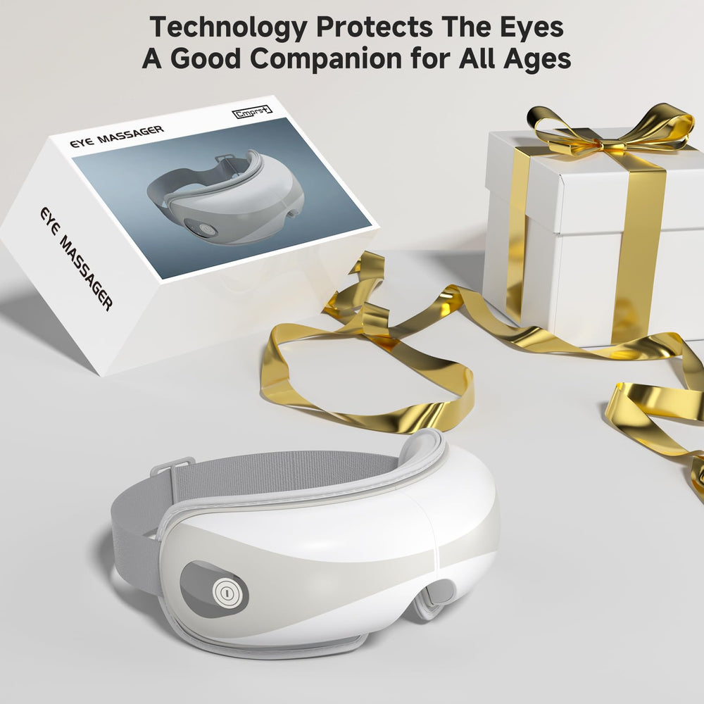 Cmprst Eye Massager aids with dry-eye relief and refreshing feel.