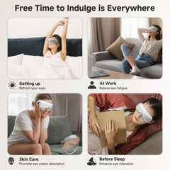 Cmprst Eye Massager offers multiple modes for customizable eye therapy.