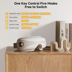 Cmprst Massager warmth feature promotes eye comfort during sessions.