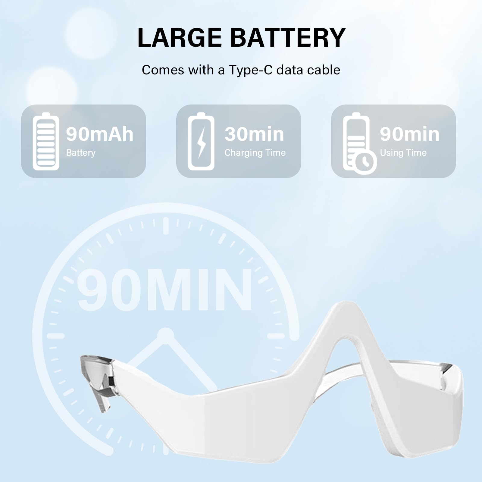CNBHEABY daily-use beauty glasses support relaxation