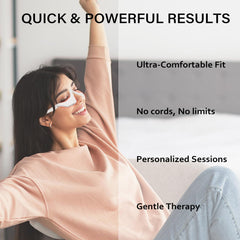 CNBHEABY two-mode red light therapy for eye rejuvenation