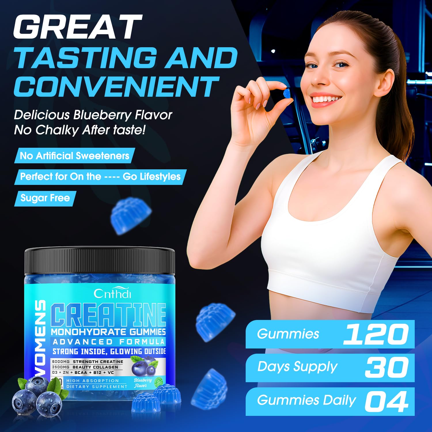 CNFHDI gummies with beta-alanine and taurine – supports workout stamina.