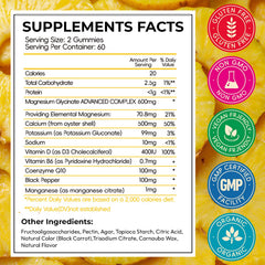 CNFHDI bottle label highlights ingredients and sugar-free formula.