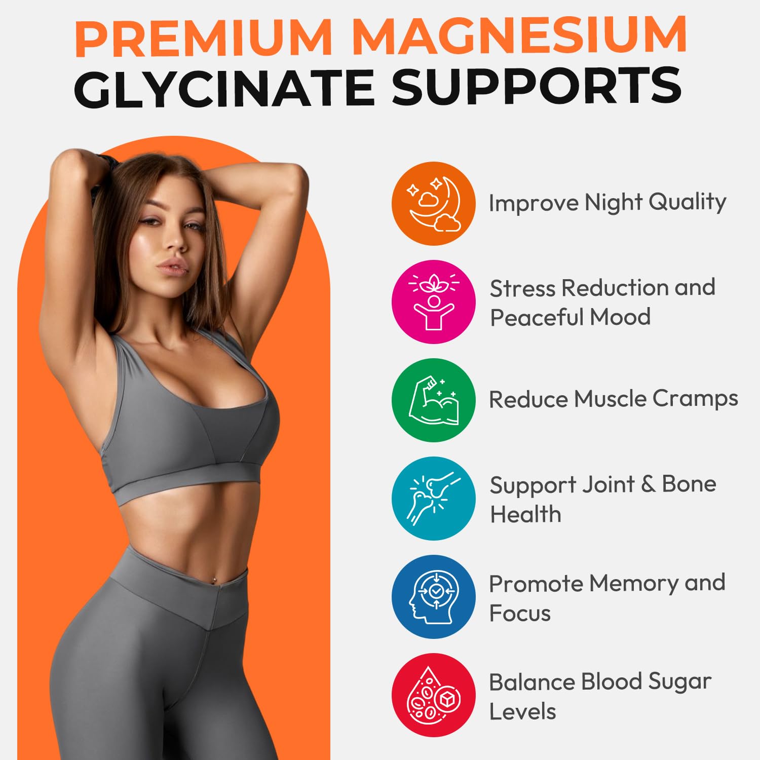 CNFHDI gummies ingredients panel shows calcium and CoQ10