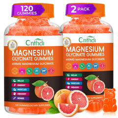 CNFHDI magnesium glycinate gummies bottle for daily wellness.