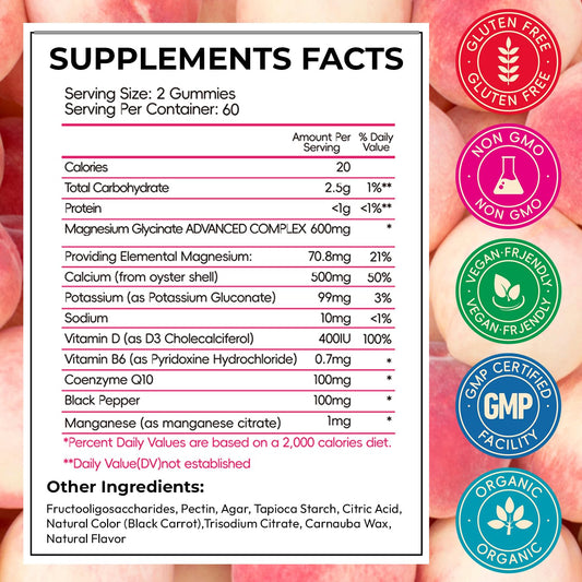 CNFHDI sugar-free gummies showcase high-absorption magnesium for daily wellness