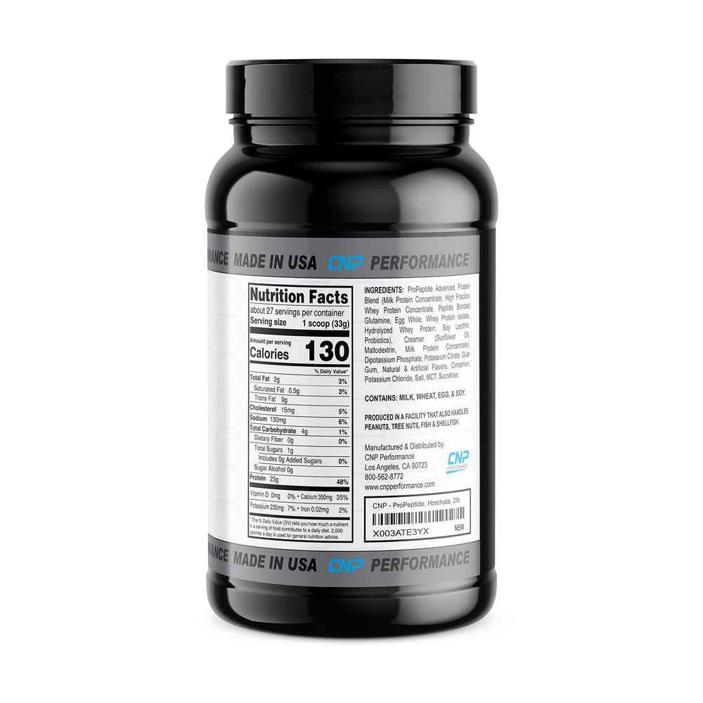 CNP ProPeptide protein scoop showcases high-protein shake for lean gains