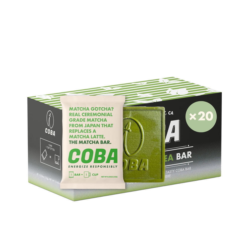 COBA espresso bar on the go for a quick energy boost