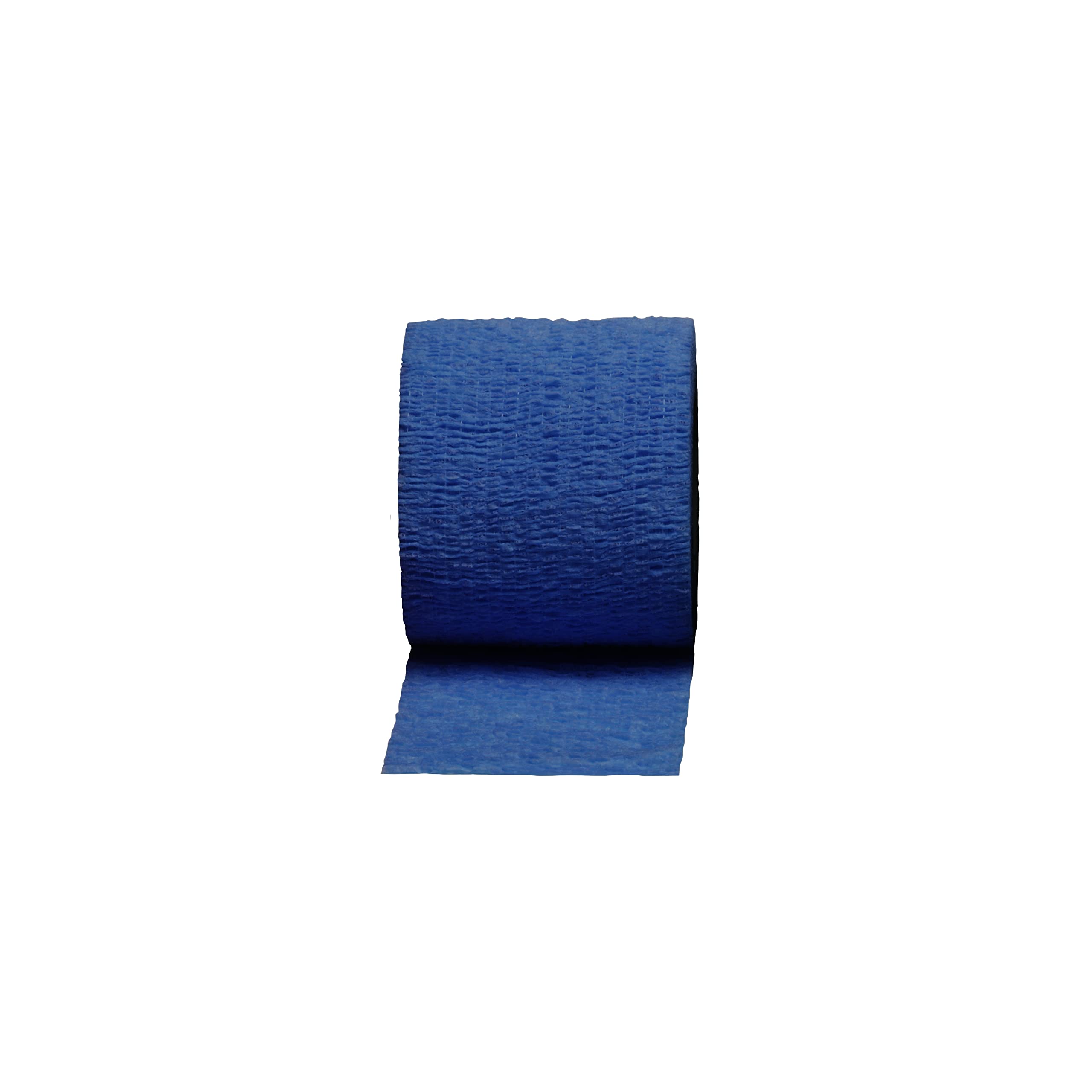 Coban NL blue wrap secures dressings without clips