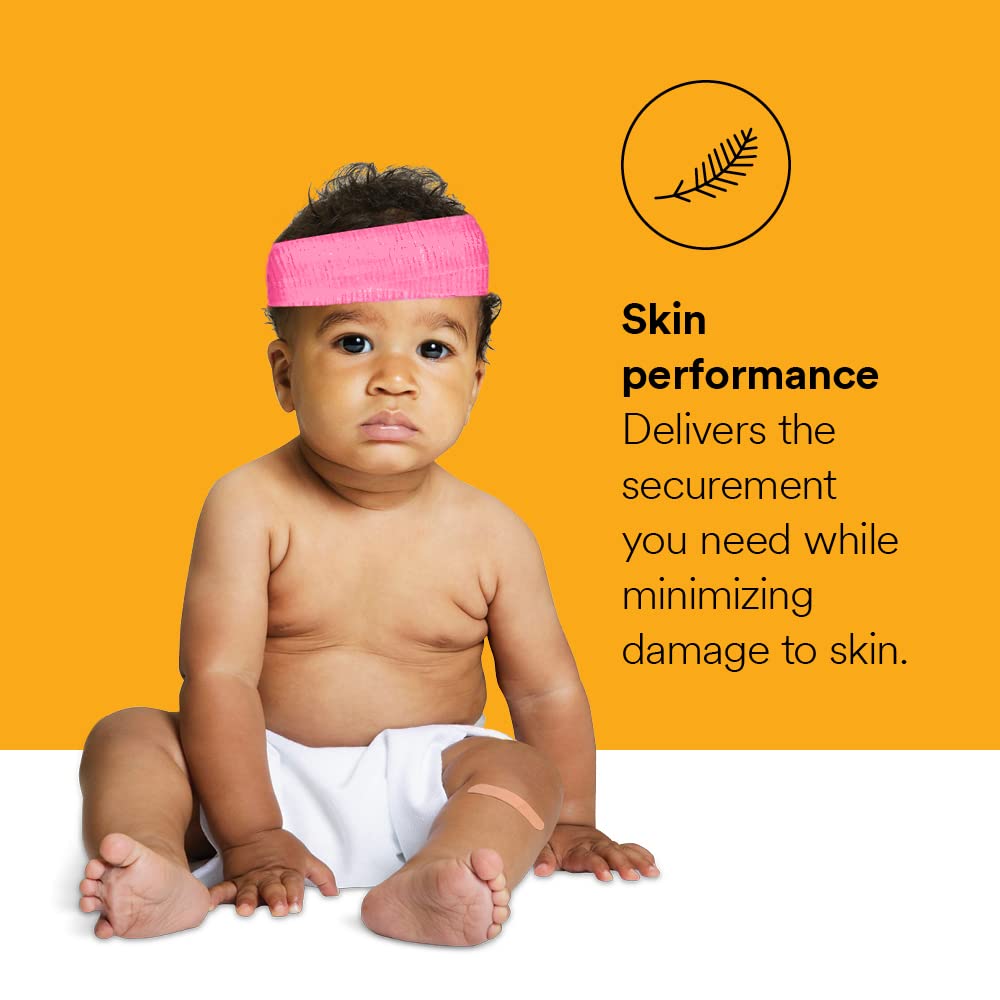 Coban pink tearable wrap demonstrating lightweight comfort