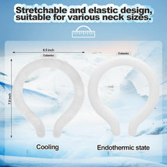 Cobenko liquid PCM ice ring actively cools during workouts.