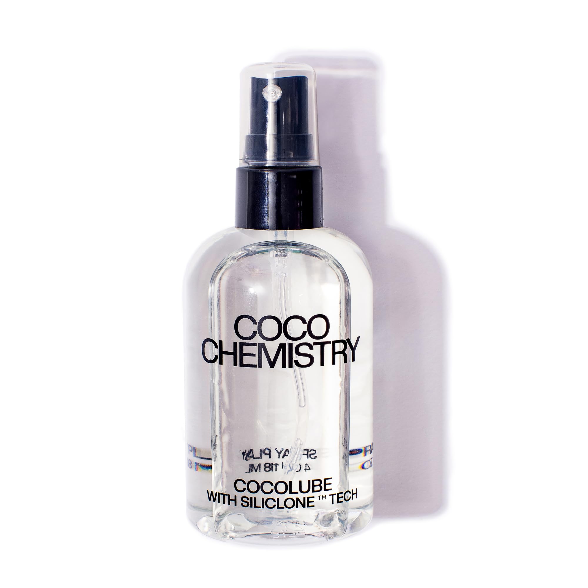 COCO CHEMISTRY Cocolube Spray bottle provides silky hydration on the go