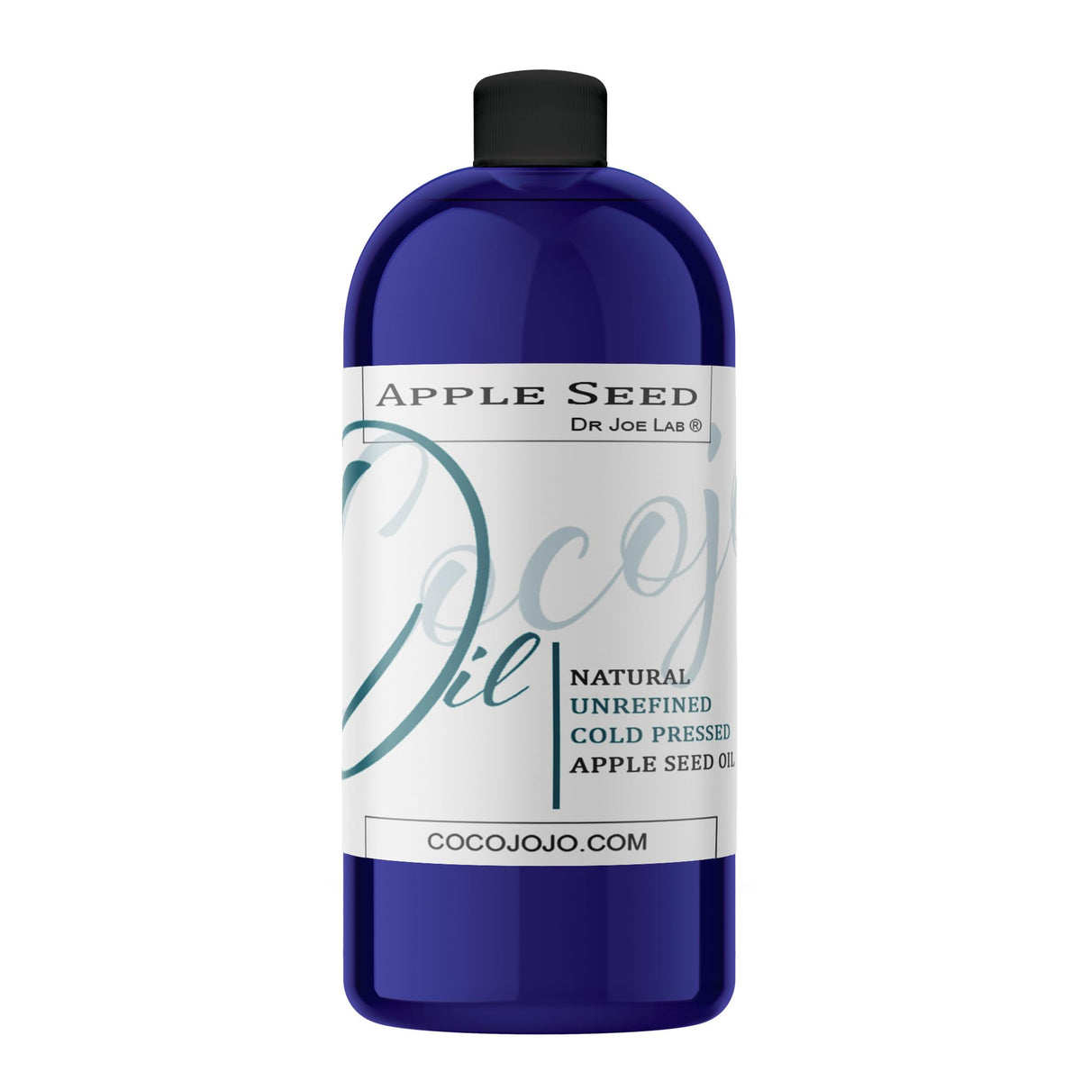 cocojojo Apple Seed Oil bottle 32oz ready for skincare routines