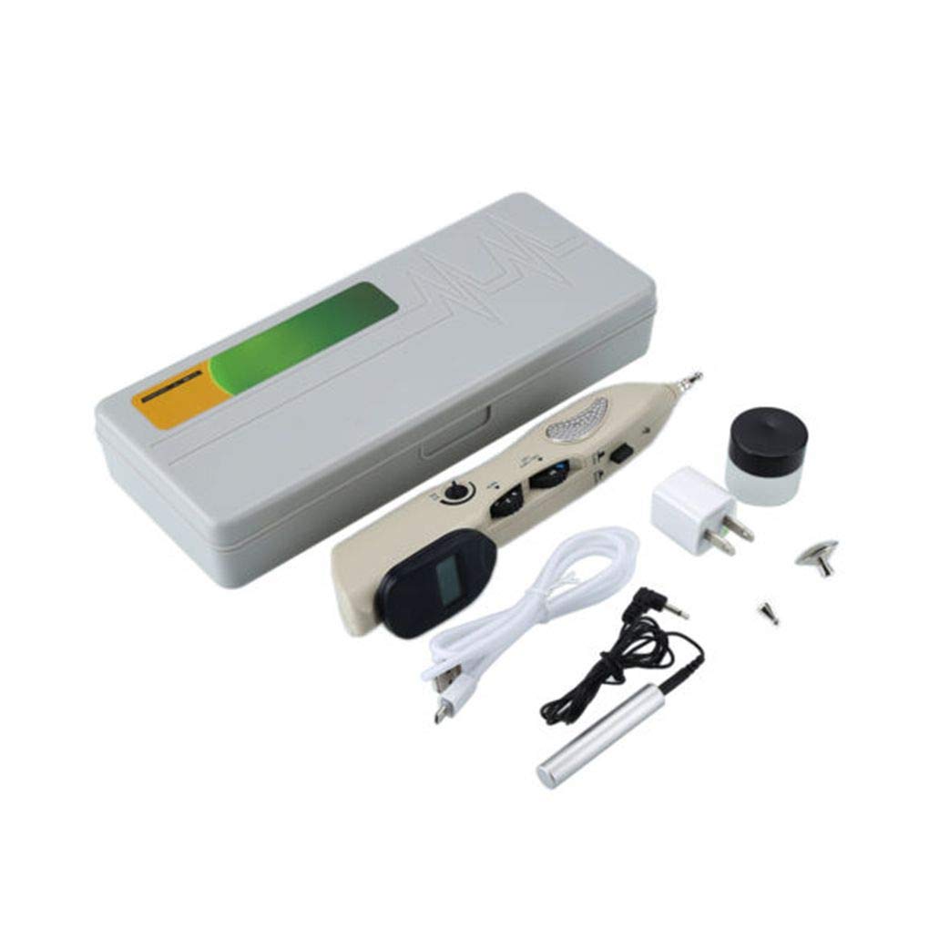 Cocoray rechargeable acupoint pen front view for easy point detection and massage