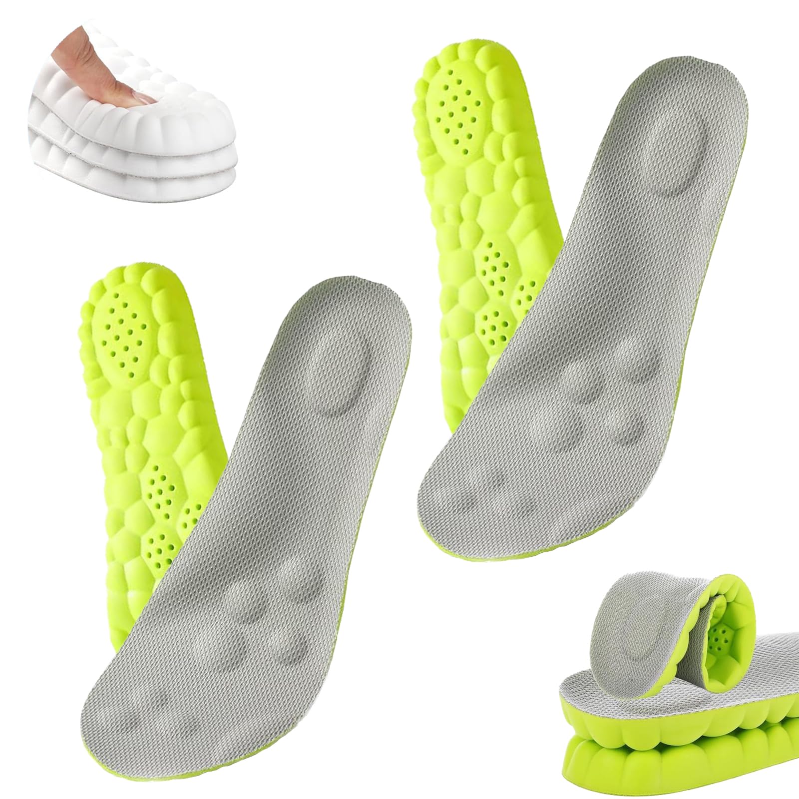 Cocwaus Steppers Cloud Memory Foam Insole for cloud-soft all-day comfort.