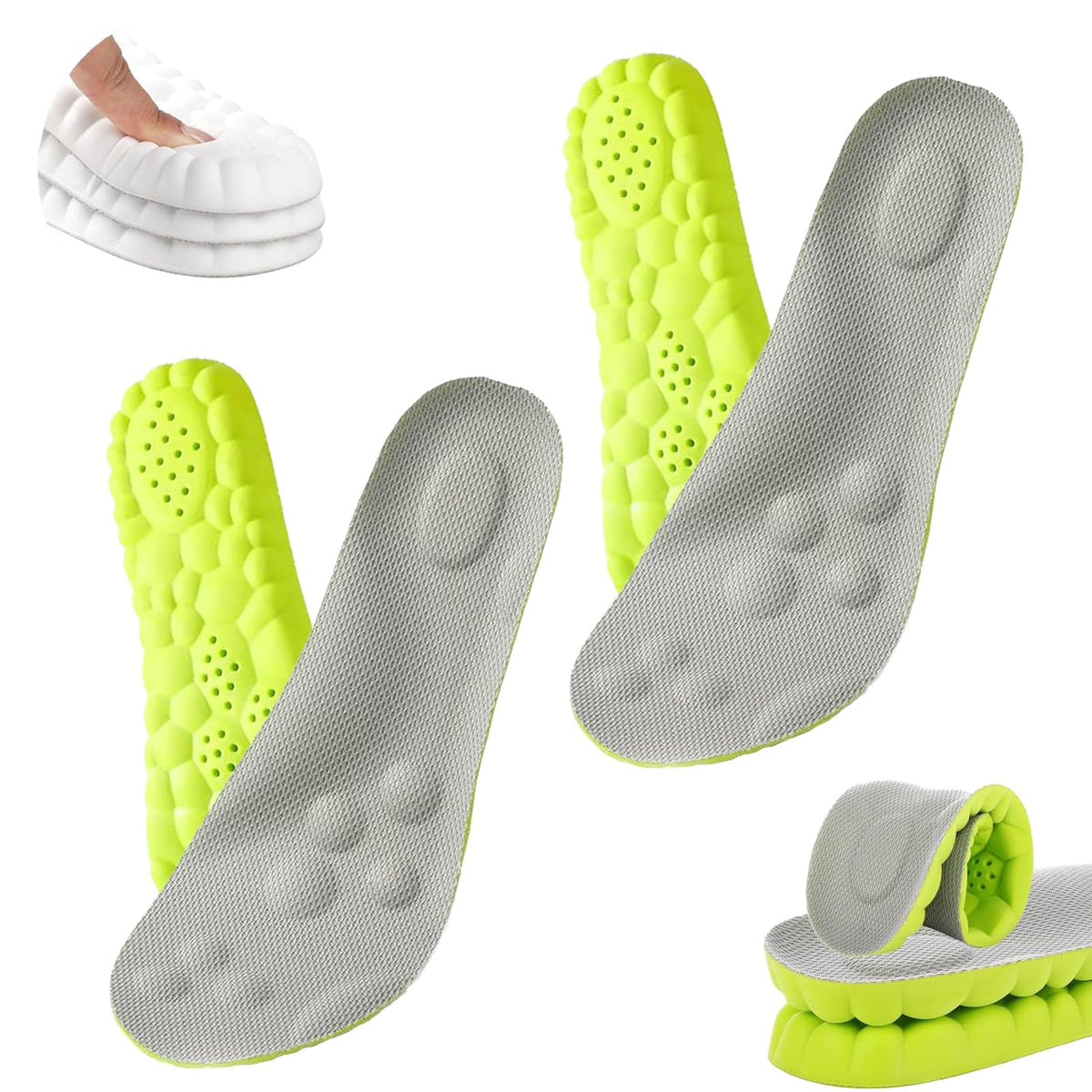 Cocwaus Steppers Cloud Memory Foam Insole for cloud-soft all-day comfort.