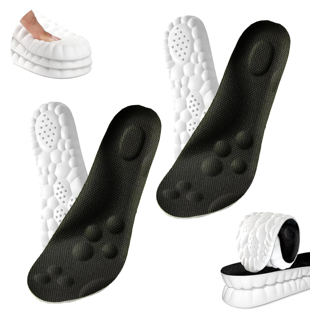 Cocwaus Steppers insoles cloud-foam offer all-day soft comfort with every step