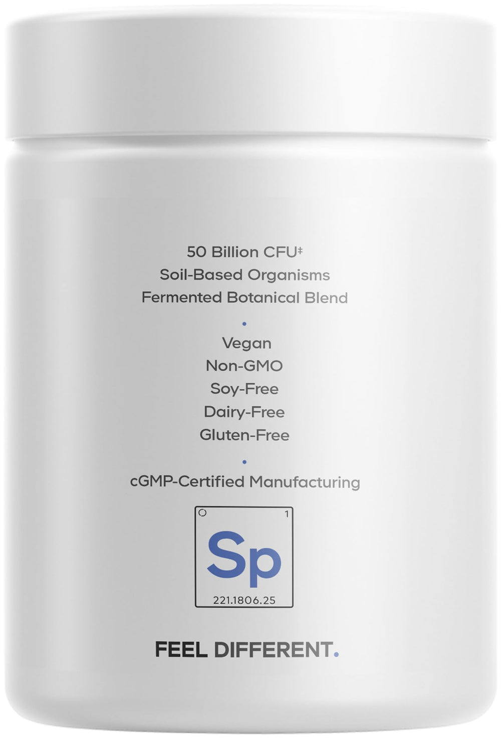 Codeage 45-day supply bottle emphasizing long-lasting probiotic routine.
