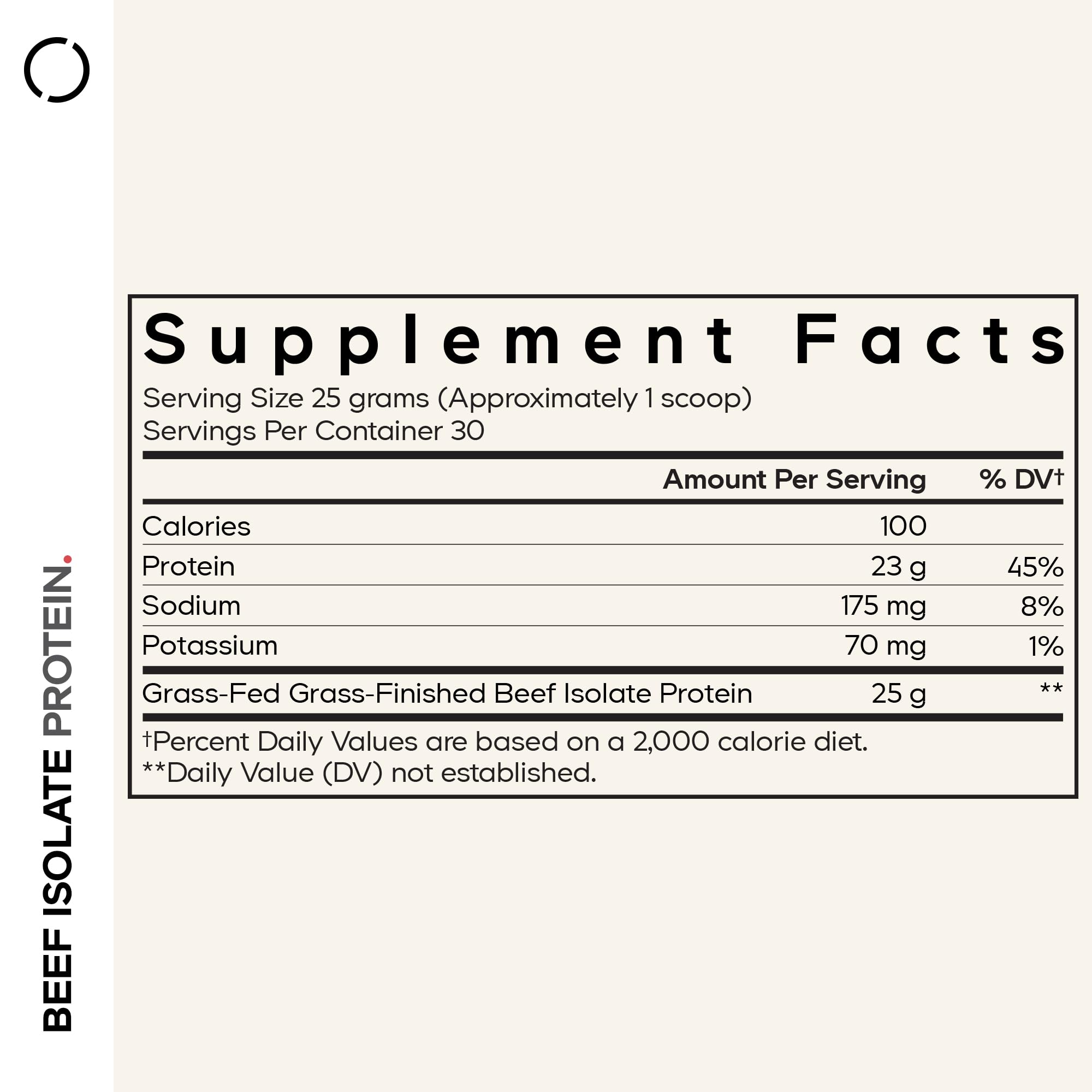 Codeage beef isolate protein unflavored powder ideal for smoothies