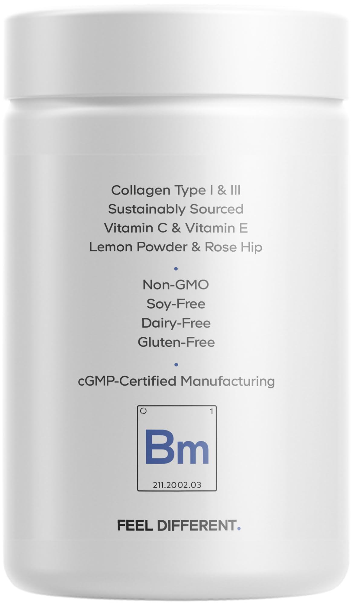 Codeage Biotin Marine Collagen ingredient list – wild-caught marine collagen and amino acids.