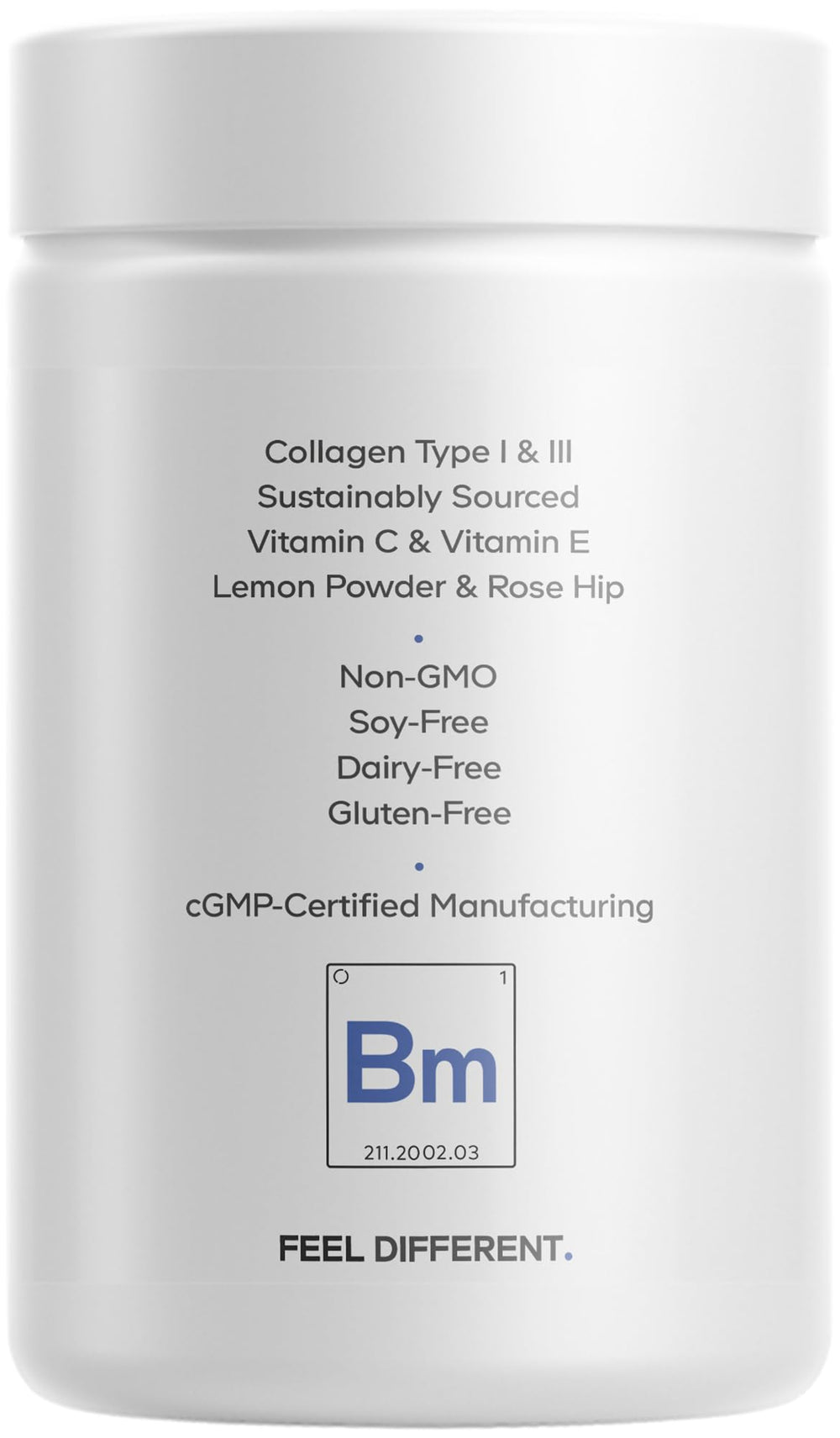 Codeage Biotin Marine Collagen ingredient list – wild-caught marine collagen and amino acids.