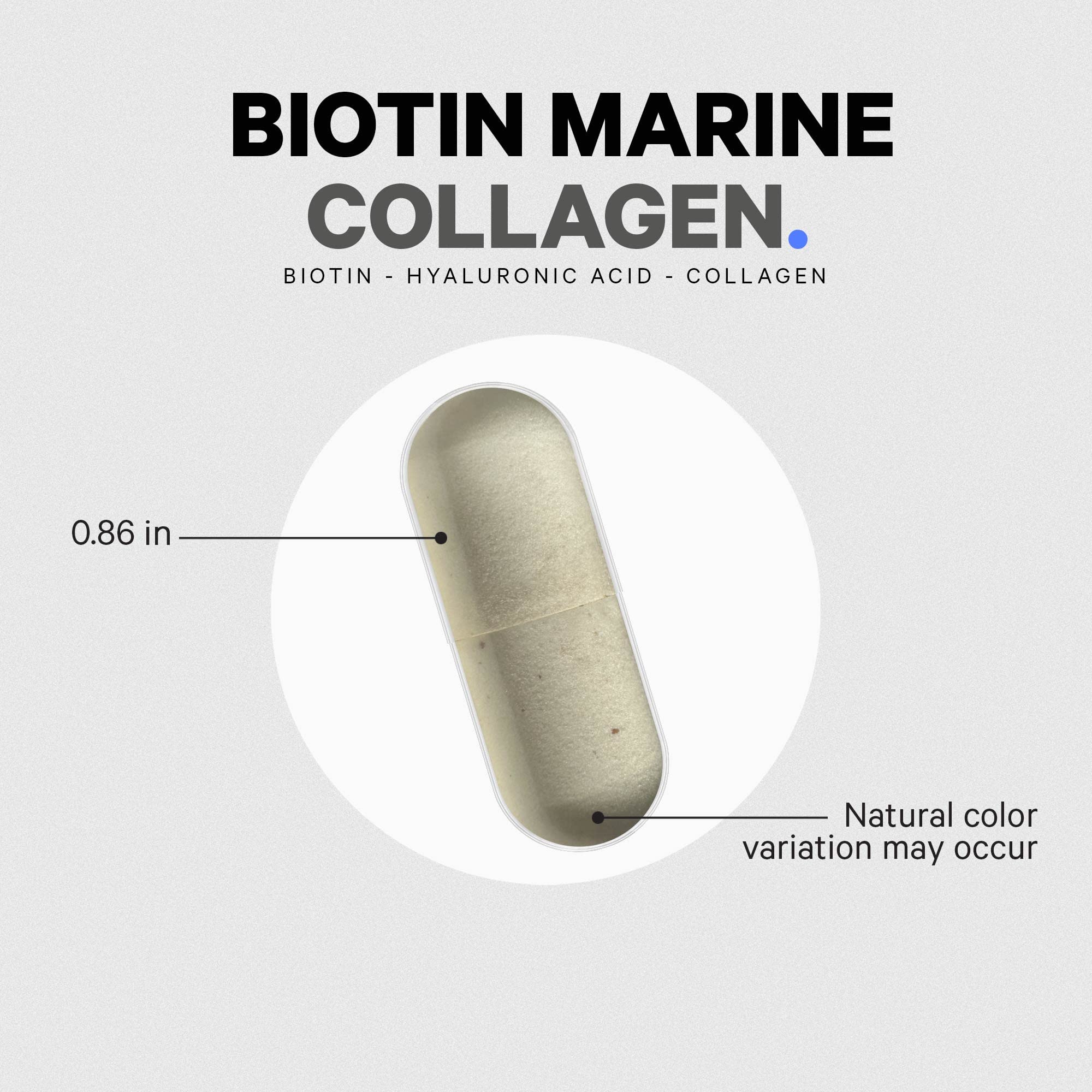 Codeage Biotin Marine Collagen USA manufactured – quality in a trusted facility.