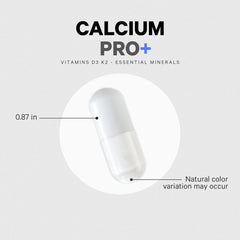 Codeage Calcium Pro+ ingredients panel showing added nutrients.