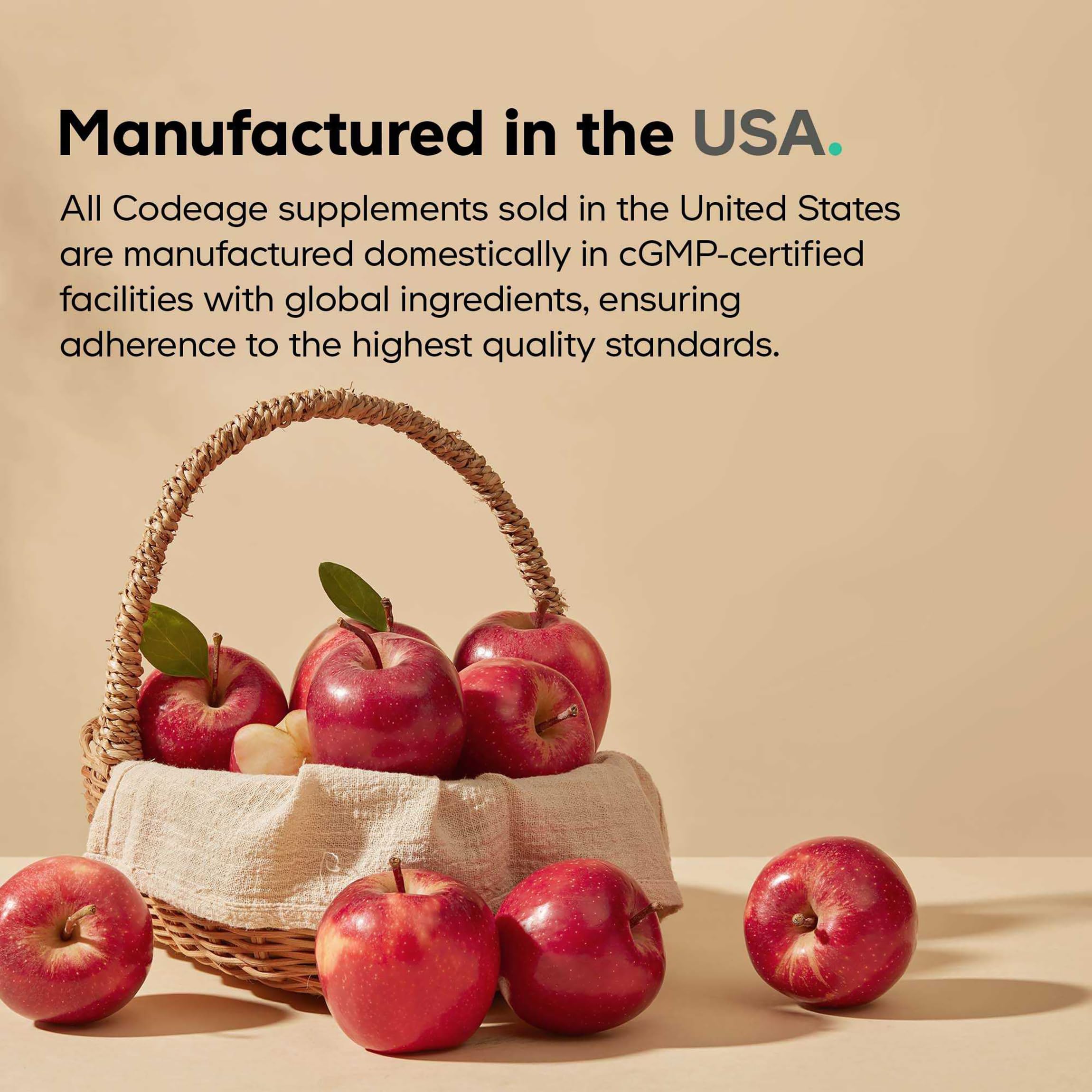 Codeage Clearface ingredients blend highlights vitamins, minerals, and botanicals
