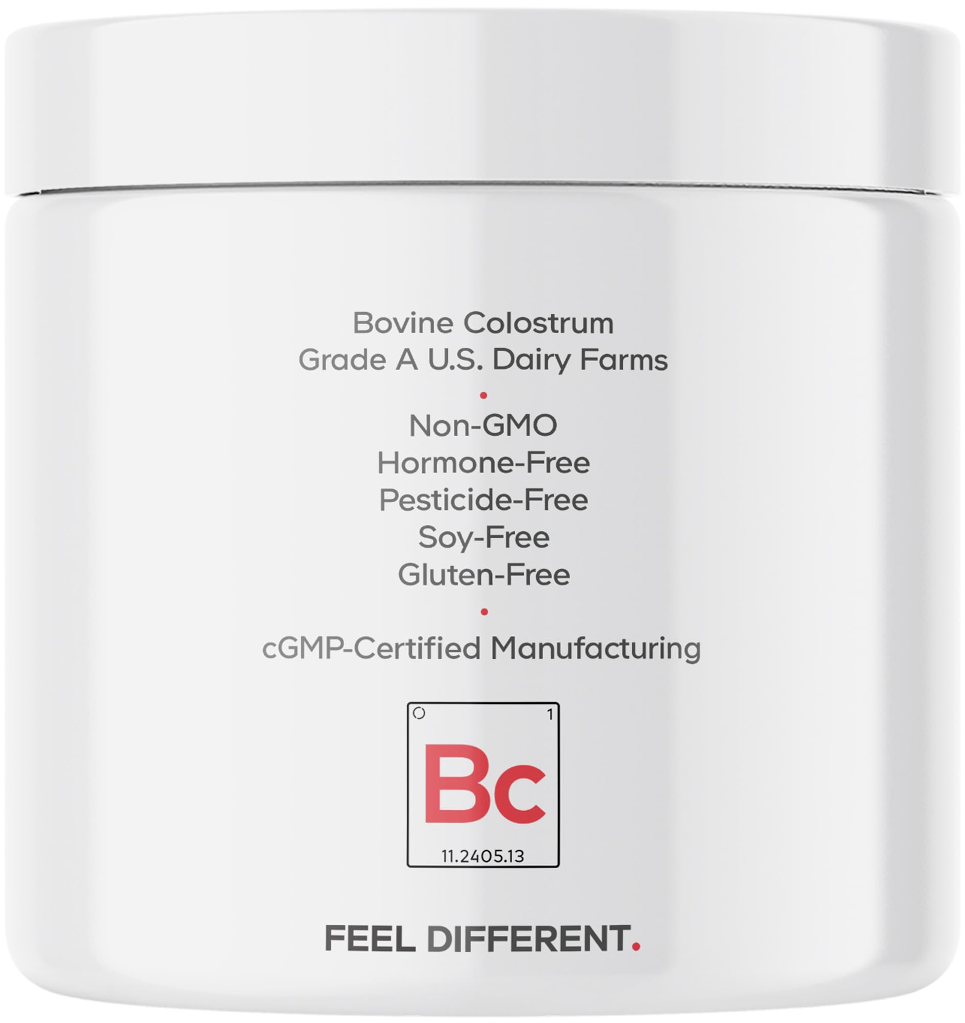 Bottle shows 120 servings across four months for steady use.