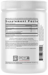 Codeage Creatine HMB+ powder with scoop beside jar highlights convenient daily serving.