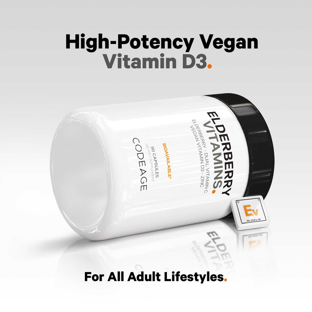 Codeage Elderberry Vitamins elderberry-extract-5-percent shows flavonoids for robust berry profile.