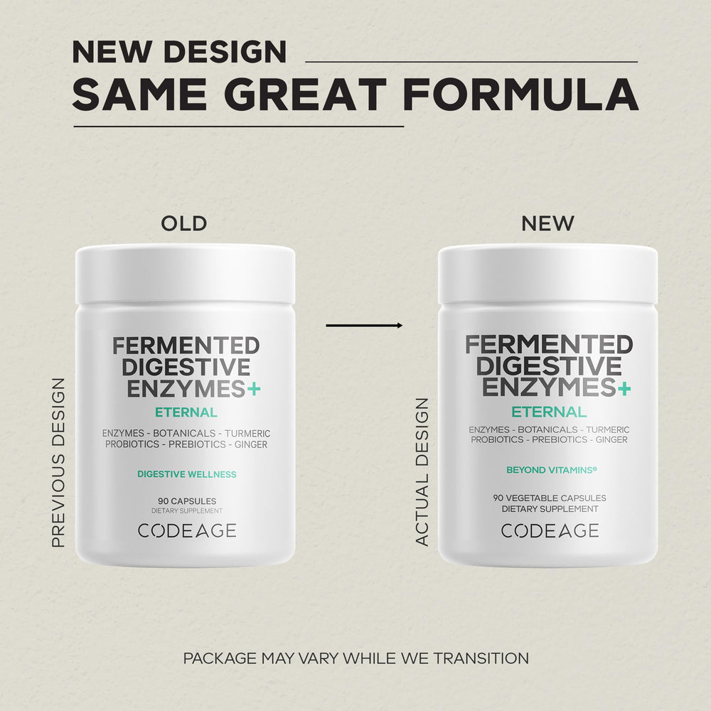 Fermented botanicals powder blend with apple cider vinegar for digestive variety.