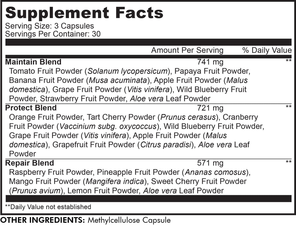 Codeage InstantFood 3-month fruit formula bottle for daily convenience