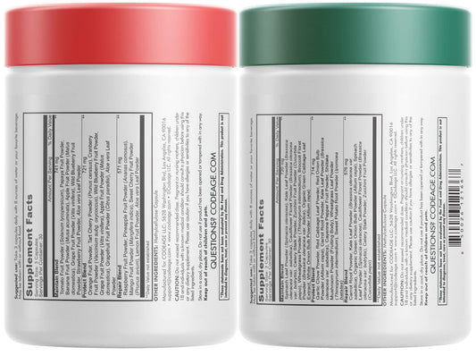 Codeage InstantFood Fast Fruits bundle capsules for natural vitamin boost