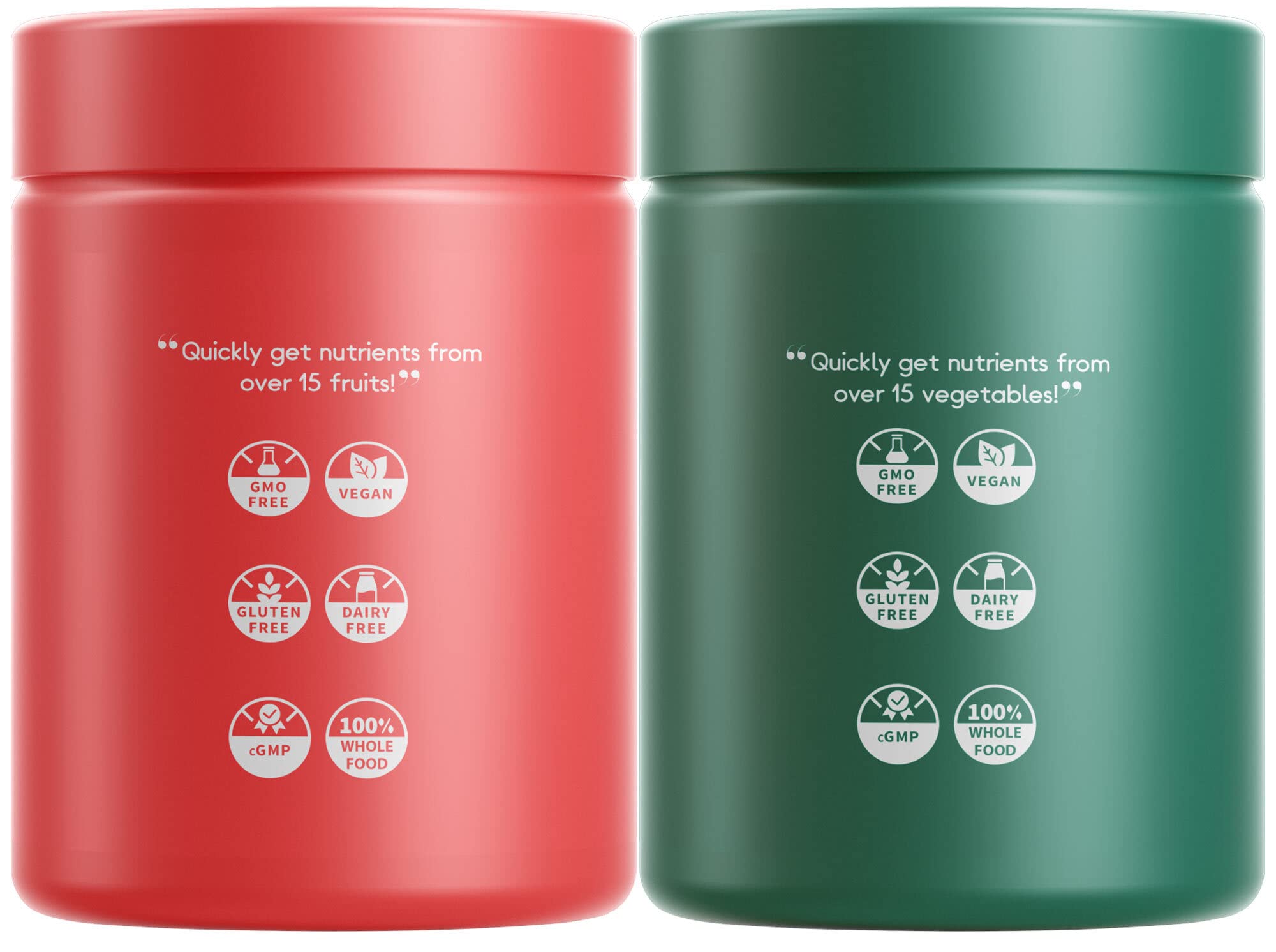 Codeage InstantFood Veggies capsules with spinach and kale for plant-based nutrients