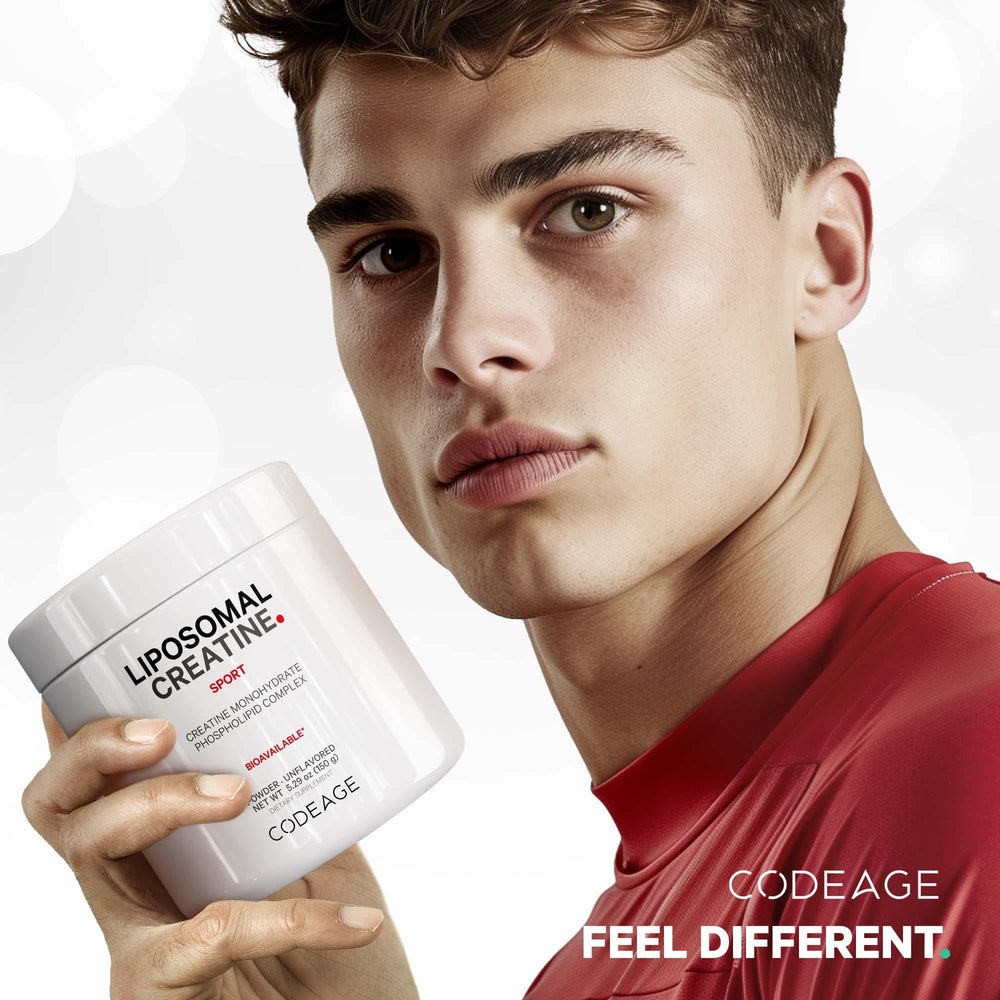 Codeage Liposomal Creatine manufactured in a US facility for quality.
