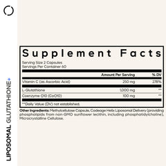 Codeage Liposomal Glutathione+ capsules for convenient daily use