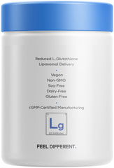 Codeage Liposomal Glutathione 60 capsules per bottle support a monthly routine.